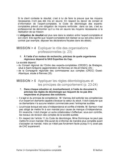 Comptabilité - DCG - Épreuve 9 - Corrigés applications 2026-2027