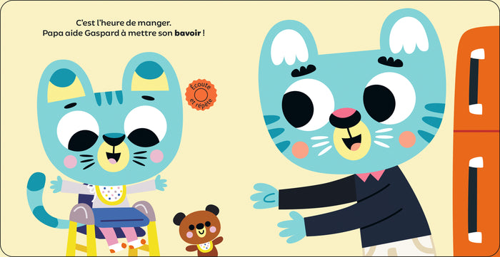 Gaspard mange tout seul