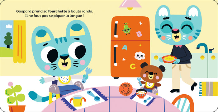 Gaspard mange tout seul