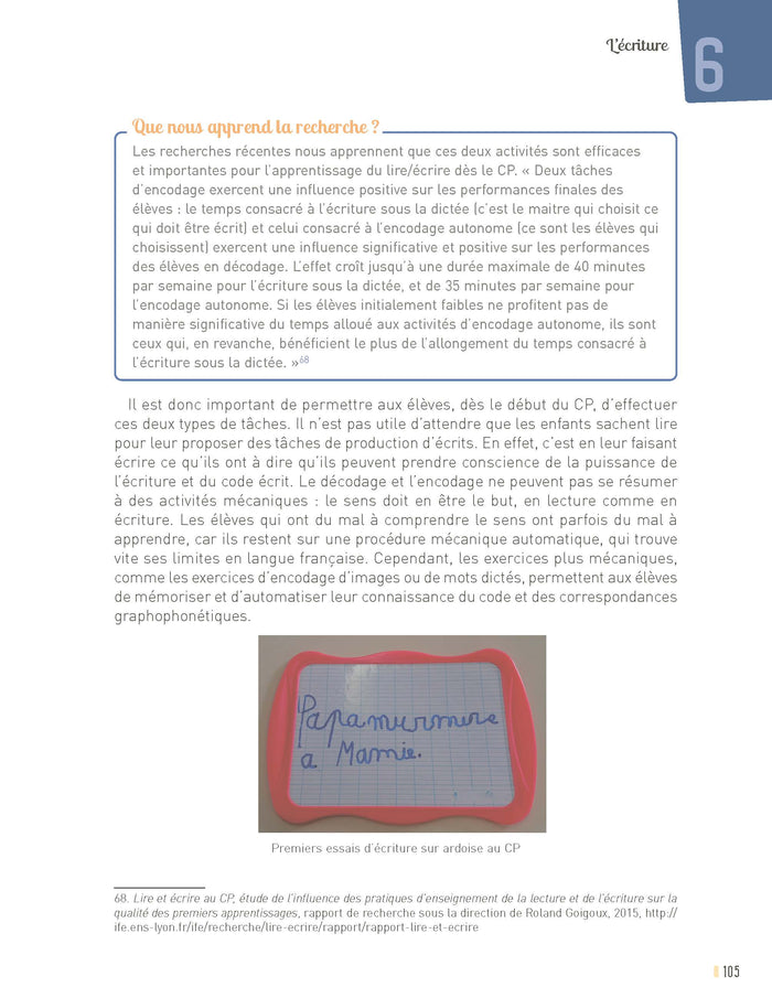 Enseigner le français en double niveau CP-CE1 + Ressources numériques