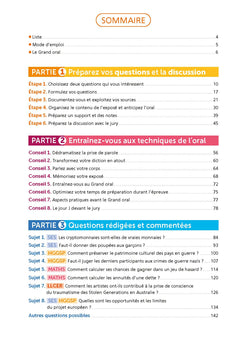 ABC Réussite - Mission Grand oral - Sc.Humaines et Sociales - Spécialités Term