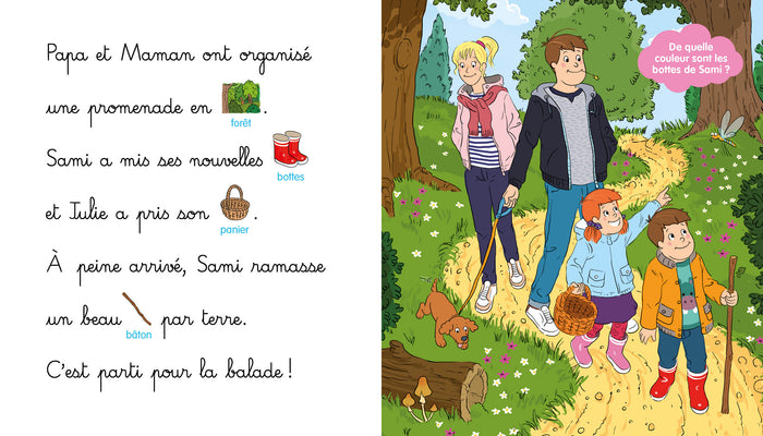 Les histoires de P'tit Sami Maternelle (3-5 ans) : La forêt