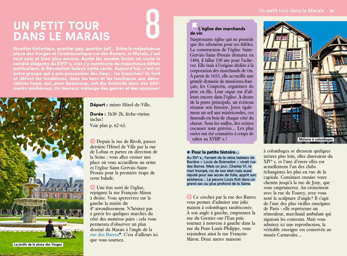 Guide un grand week-end balades secrètes à Paris