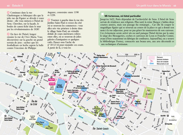 Guide un grand week-end balades secrètes à Paris