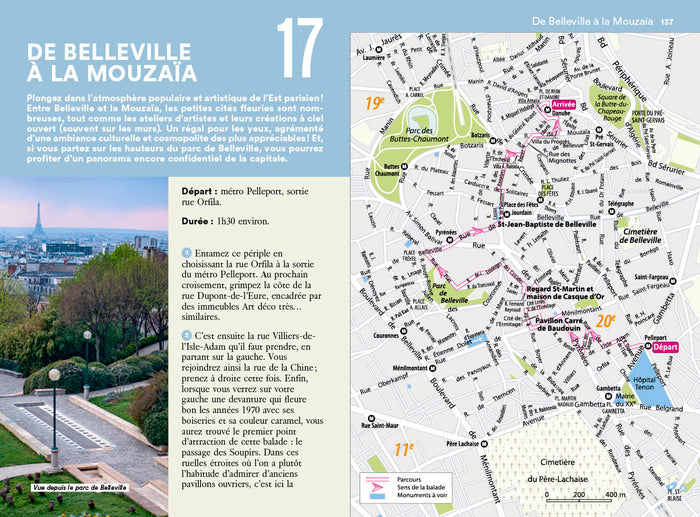 Guide un grand week-end balades secrètes à Paris