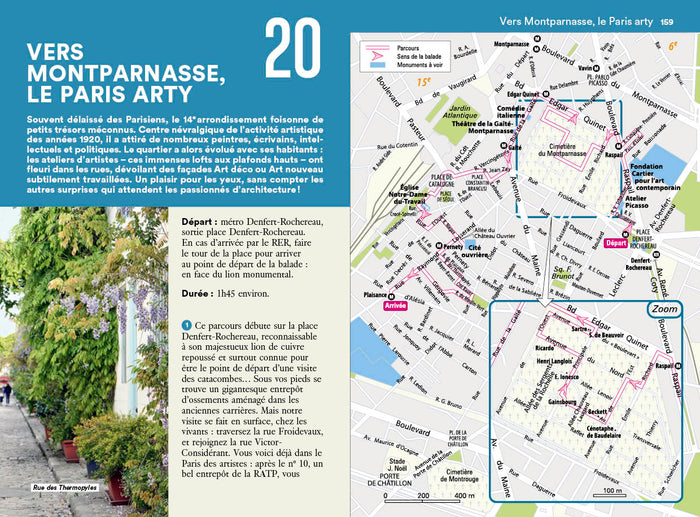 Guide un grand week-end balades secrètes à Paris