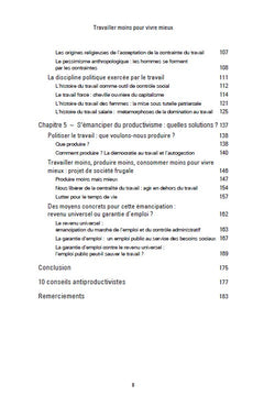 Travailler moins pour vivre mieux