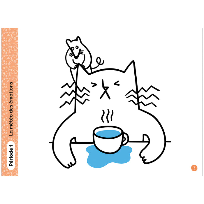 Zamizen - Apprivoiser les émotions avec les Zamizen PS MS GS - Chevalet + Guide pédagogique