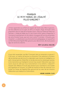 Chouette pas chouette: Petit manuel de l'égalité filles-garçons