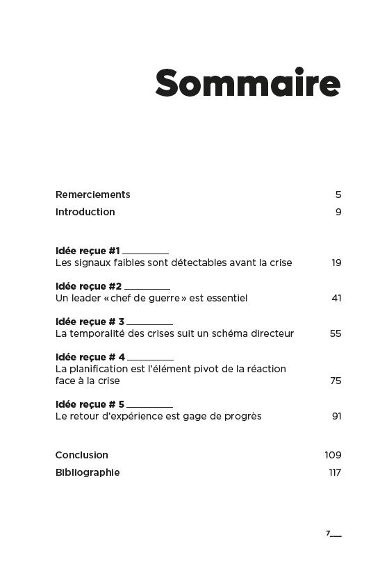 Surmonter les crises - Idées reçues et vraies pistes pour les entreprises