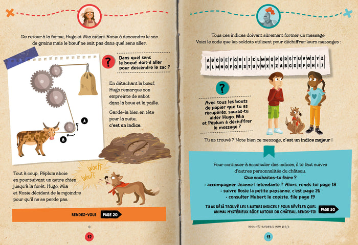 Enquête Mystère - Panique au château fort