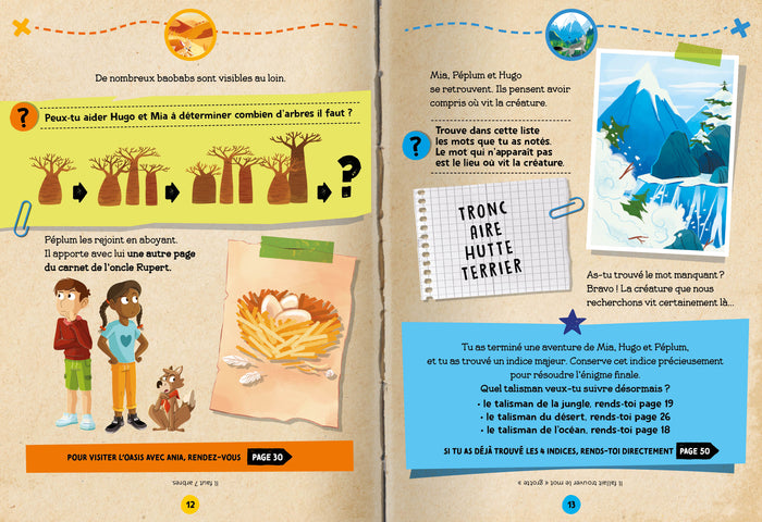 Enquête Mystère - Mission autour du monde