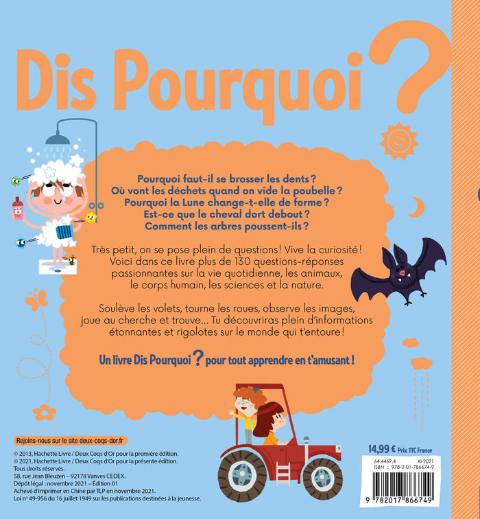 Dis pourquoi ? - Livre avec animations