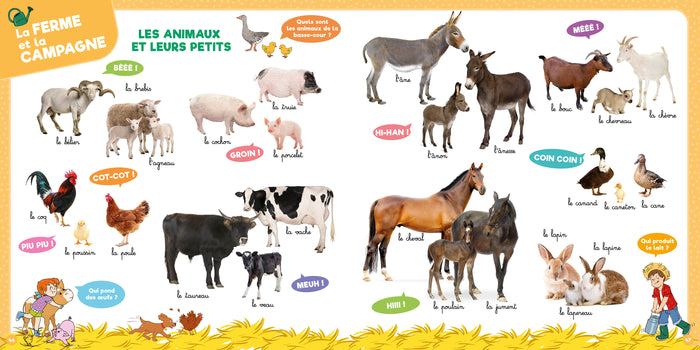 Mon grand imagier avec Sami et Julie