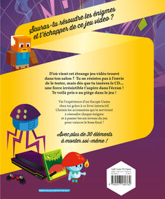 Opération Video Game - livre avec accessoires papier