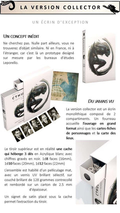 CTHULHU - Le Pacte d'Innsmouth - édition collector - RPG BooK