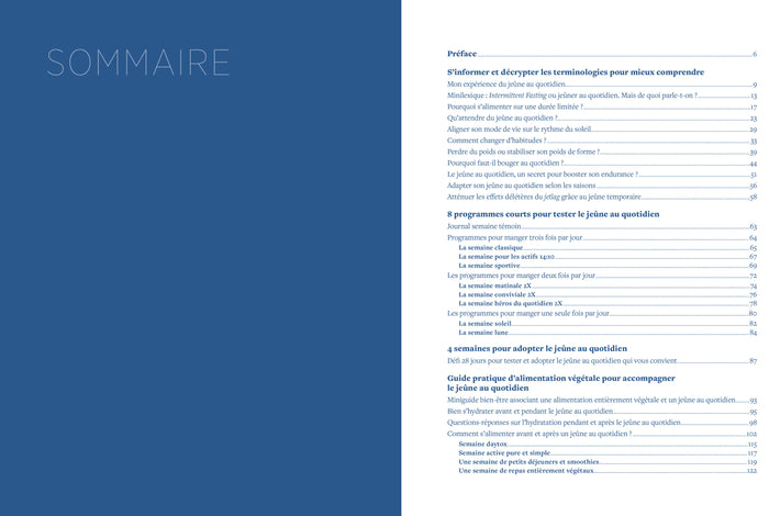 Secrets du jeûne au quotidien