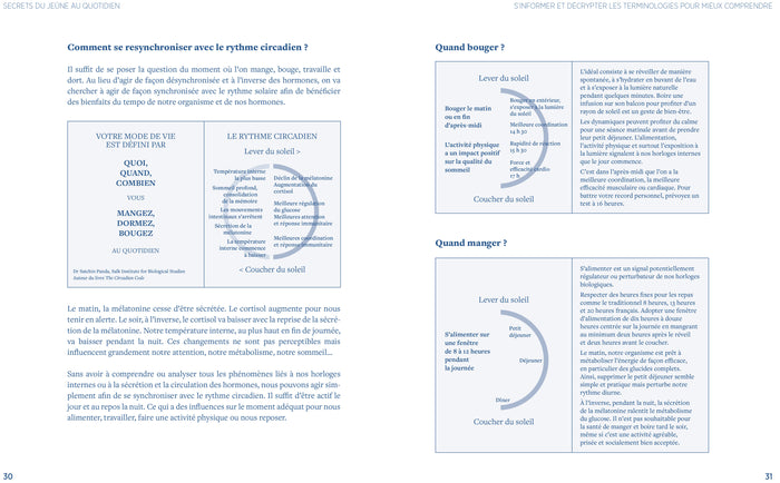 Secrets du jeûne au quotidien