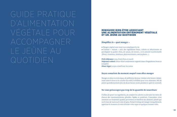 Secrets du jeûne au quotidien