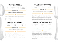 Mon carnet de recettes