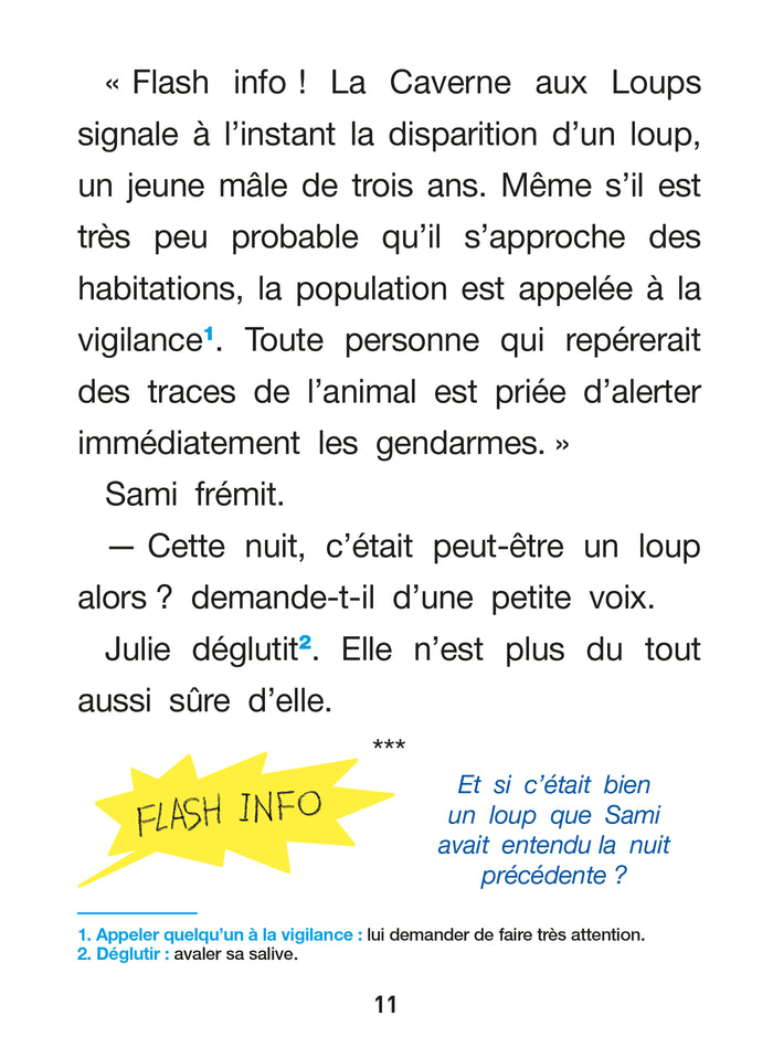 Sami et Julie Roman CE2 Sur la piste du loup