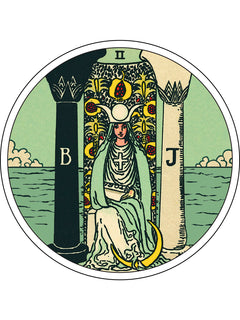 Coffret Tarot original 1909 - Cartes rondes