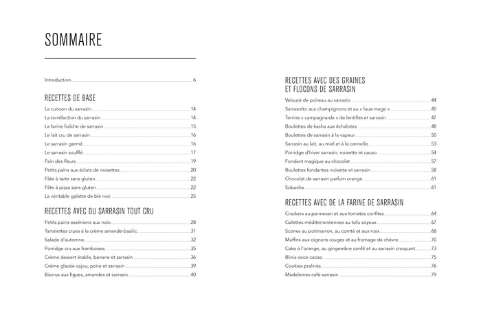 Sarrasin Version enrichie