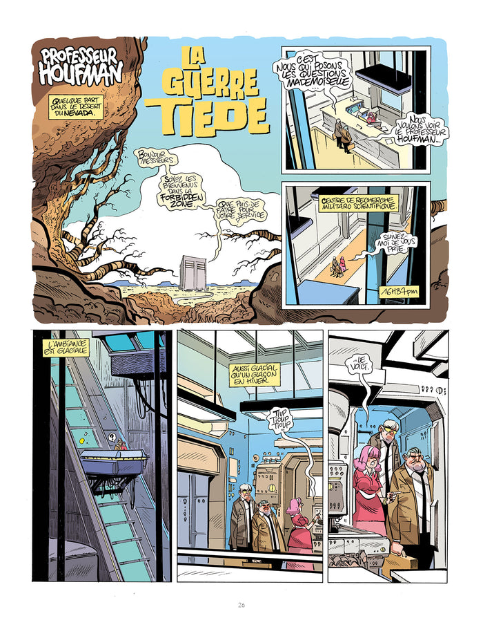 Les Expériences secrètes du Professeur Houfman