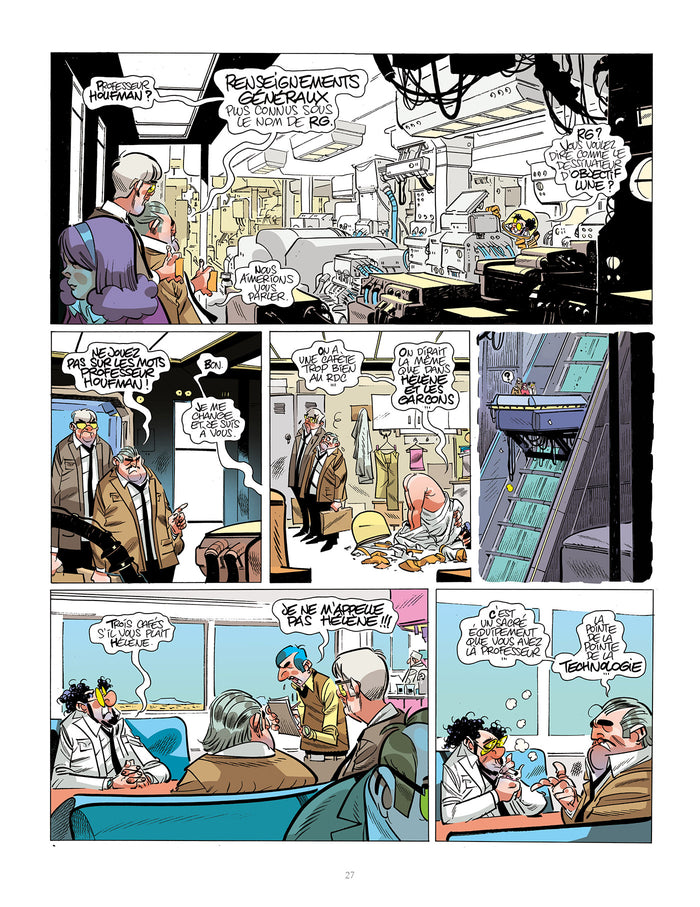 Les Expériences secrètes du Professeur Houfman