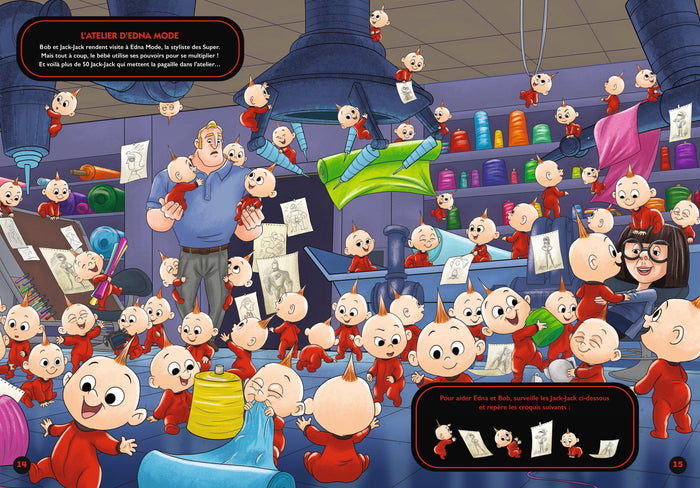 Où se cachent les super-héros ? - Cherche et trouve