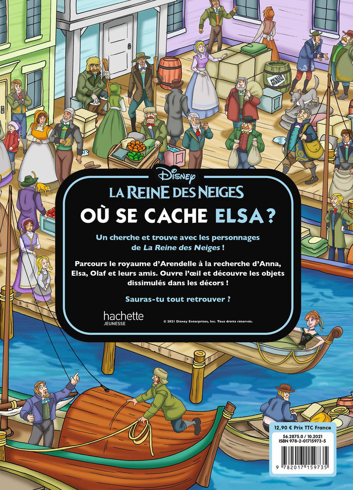 La reine des neiges - Où se cache Elsa ? - Cherche et trouve - Disney