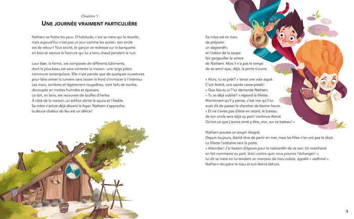 Nathan explore le temps - Une journée chez les Vikings