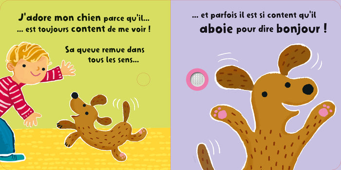 Mon chien et moi - livres sonores