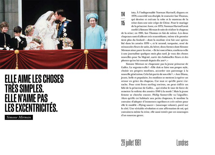 Les chapeaux de la couronne