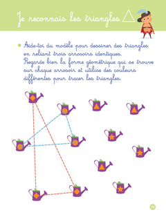 Mon cahier de graphisme spécial formes géométriques