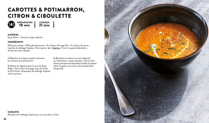 Recettes au Soup Maker