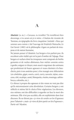 Abécédaire un peu vache des alpages