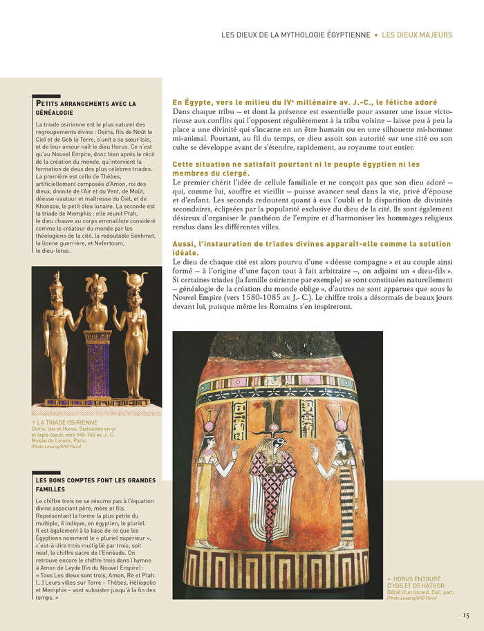 Les Dieux de la mythologie égyptienne