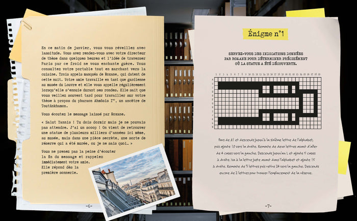 ESCAPE book - Dossier d'enquête, spectre Belphegor