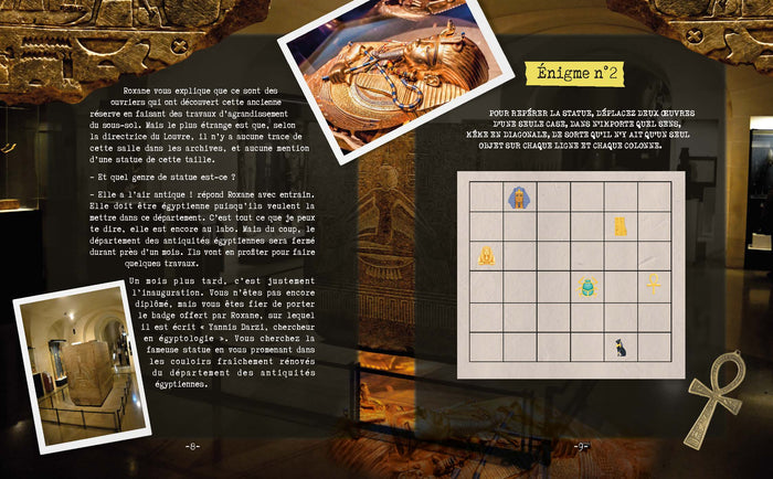 ESCAPE book - Dossier d'enquête, spectre Belphegor