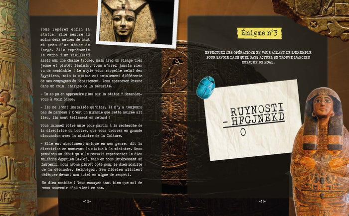 ESCAPE book - Dossier d'enquête, spectre Belphegor