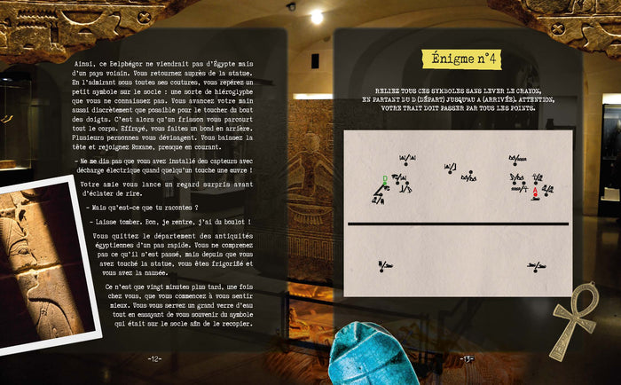 ESCAPE book - Dossier d'enquête, spectre Belphegor