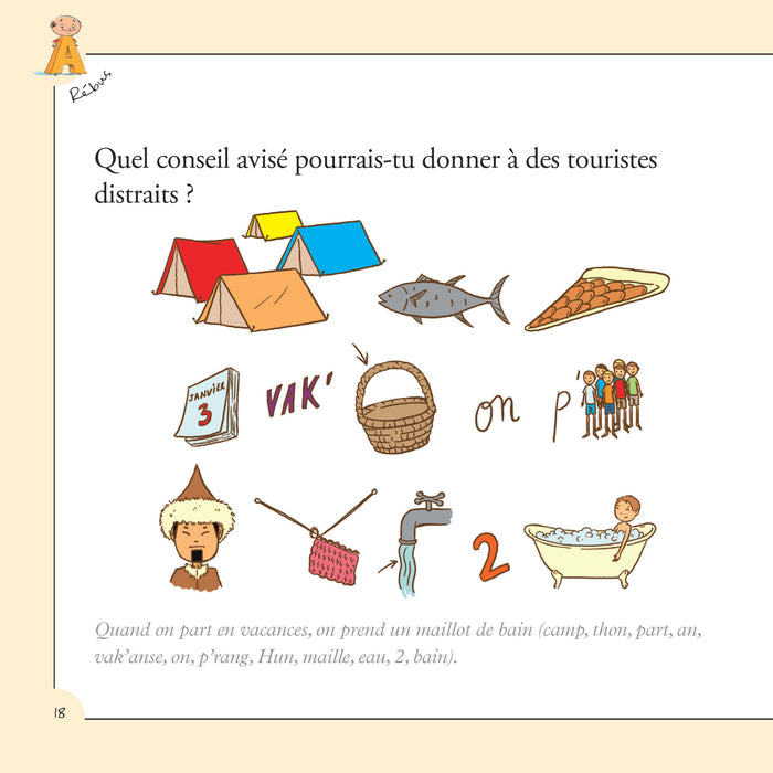 Le petit livre des blagues et rébus