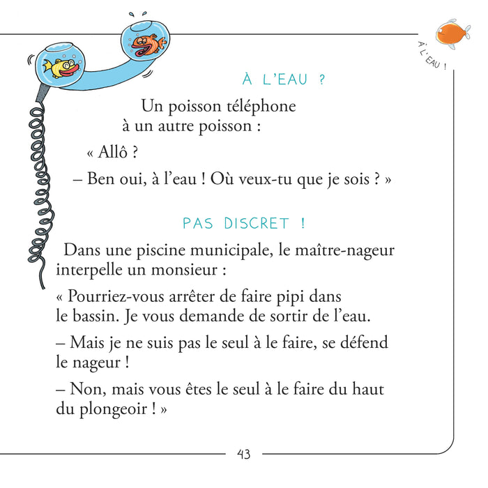 Le petit livre des blagues et rébus
