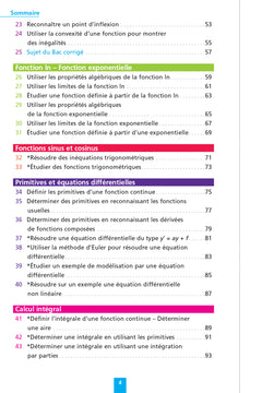 Objectif BAC Fiches détachables Spécialité maths Tle