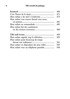 100 conseils du pédopsy