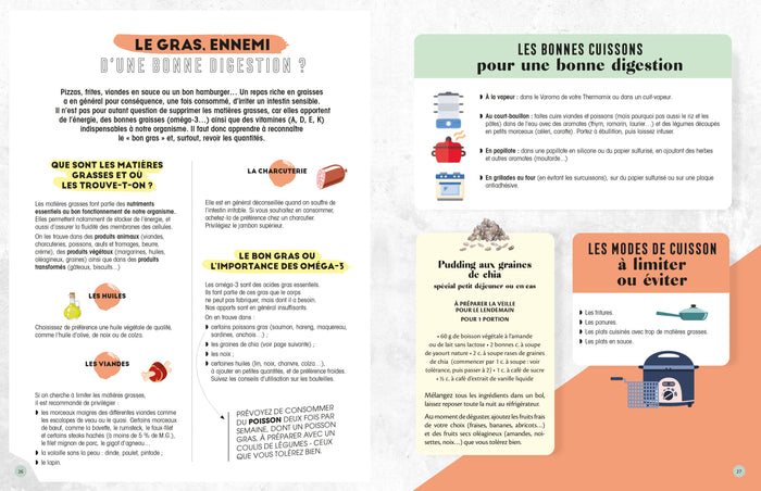 Petits plats pour intestins irritables