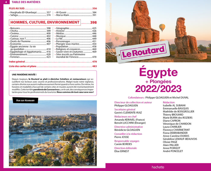 Guide du routard Egypte