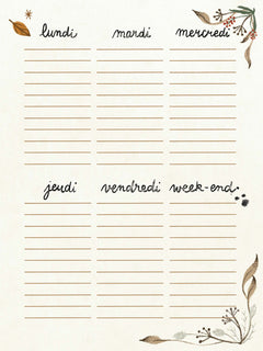 Mon carnet pas comme les autres