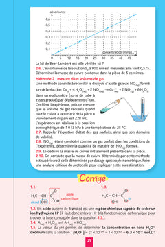 Objectif Bac Fiches détachables Spécialité Physique Chimie Tle